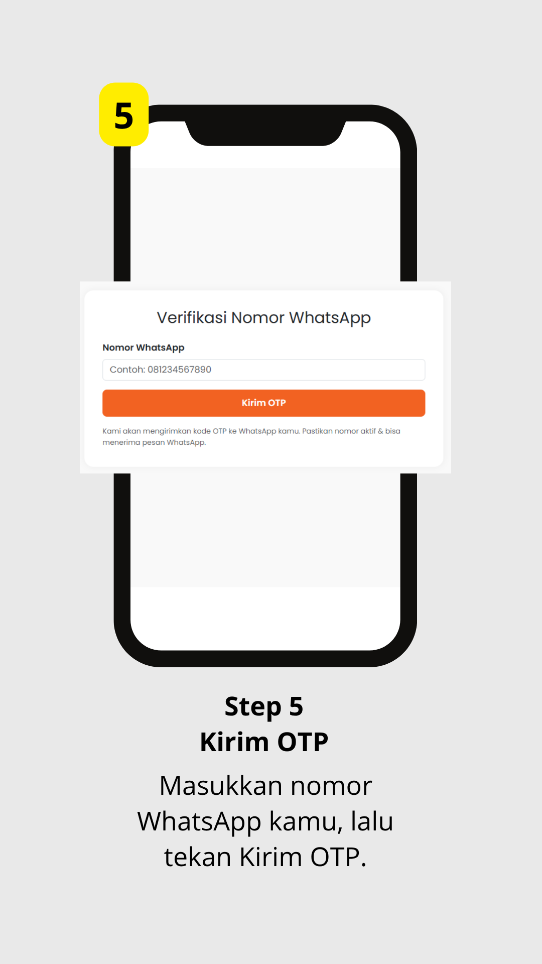 Step 5 — Kirim OTP